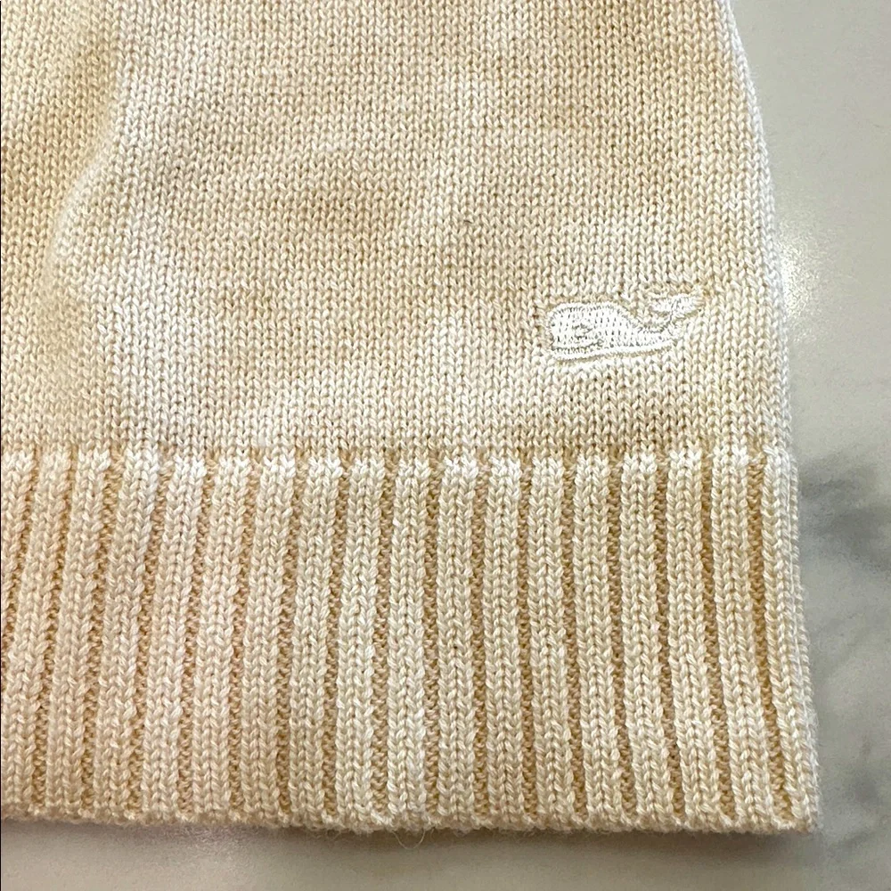 VINEYARD VINES~SIZE XL~SHAWL COLLARED LONG SWEATER WITH BELT~IVORY CHILLY DAY~ - Picture 14 of 16